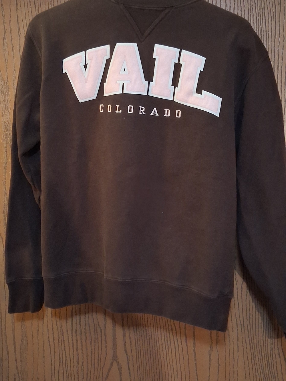 Colorado Womens BAC Crewneck Soft Sweat Brown And Pink S 260966